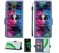 Aroepurt Funda Compatible para Hammer Blade Va 5G Funda Case Carcasa Soporte [con lámina Protectora HD de dureza 9H] [Bloqueo RFID][Efecto Luminoso Oscuro] LPT-BQ