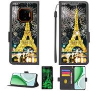 Aroepurt Funda Compatible para Hammer Energy X2 Funda Case Carcasa Soporte Cover [con 9H Dureza HD Protector Pantalla][Bloqueo RFID][Purpurina Dorada + Brillante] PTH-TT