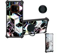 Aroepurt Funda Compatible para Hammer Energy X2 Funda Case Carcasa Soporte Cover [con 9H Dureza HD Protector Pantalla] PC + Silicona Soporte IMDH-HS