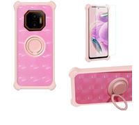 Aroepurt Funda Compatible para Hammer Energy X2 Funda Case Carcasa Soporte Cover [con 9H Dureza HD Protector Pantalla] PC + Silicona Soporte TZZH-Fen