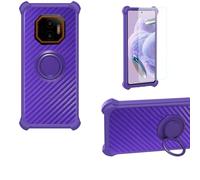 Aroepurt Funda Compatible para Hammer Energy X2 Funda Case Carcasa Soporte Cover [con 9H Dureza HD Protector Pantalla] PC + Silicona Soporte TZZH-ZI