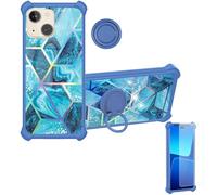 Aroepurt Funda Compatible para HeyxFome X3 2025 Funda Case Carcasa Soporte Cover [con 9H Dureza HD Protector Pantalla] PC + Silicona Soporte IMDL-LS