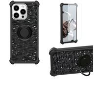 Aroepurt Funda Compatible para Hisense Enigma SE Funda Case Carcasa Soporte Cover [con 9H Dureza HD Protector Pantalla] PC + Silicona Soporte TZZH-Hei