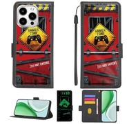 Aroepurt Funda Compatible para Hisense Enigma SE Funda Case Carcasa Soporte Cover [con 9H Dureza HD Protector Pantalla][Bloqueo RFID][Leuchteffekt] PTH-JGP