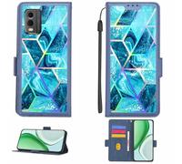 Aroepurt Funda Compatible para HMD M-Kopa X1 Funda Case Carcasa Soporte [con lámina Protectora HD de dureza 9H] [Bloqueo RFID][Efecto de refracción] LPT-LS