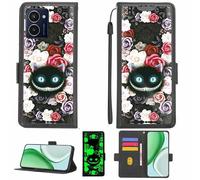 Aroepurt Funda Compatible para Hmd Pulse 5G Funda Case Carcasa Soporte [con lámina Protectora HD de dureza 9H] [Bloqueo RFID][Efecto Luminoso Oscuro] LPT-LZM