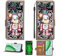 Aroepurt Funda Compatible para Hot Pepper Ghost HPP-GS1 Funda Case Carcasa Soporte [con lámina Protectora HD de dureza 9H] [Bloqueo RFID][Efecto Luminoso Oscuro] LPT-MXX