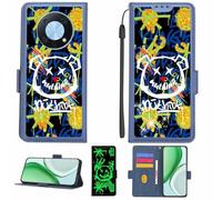 Aroepurt Funda Compatible para Huawei Nova Y90 Funda Case Carcasa Soporte [con lámina Protectora HD de dureza 9H] [Bloqueo RFID][Purpurina Dorada + Brillante] LPT-TYX