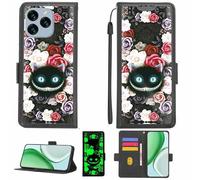 Aroepurt Funda Compatible para Kxd Classic A07 Funda Case Carcasa Soporte [con lámina Protectora HD de dureza 9H] [Bloqueo RFID][Efecto Luminoso Oscuro] LPT-LZM