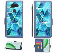 Aroepurt Funda Compatible para LG Premier Pro Plus L455Dl Tracfone Funda Case Carcasa Soporte [con lámina Protectora HD de dureza 9H] [Bloqueo RFID][Efecto de refracción] LPT-LS