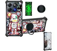 Aroepurt Funda Compatible para Logic G2L Funda Case Carcasa Soporte Cover [con 9H Dureza HD Protector Pantalla] PC + Silicona Soporte YGH-MXX