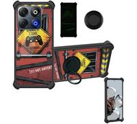 Aroepurt Funda Compatible para Logic G2L Funda Case Carcasa Soporte Cover [con 9H Dureza HD Protector Pantalla] PC + Silicona Soporte YGH-JGP