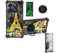 Aroepurt Funda Compatible para Logic G2L Funda Case Carcasa Soporte Cover [con 9H Dureza HD Protector Pantalla] PC + Silicona Soporte JSH-TT