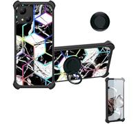 Aroepurt Funda Compatible para Logic L55v Funda Case Carcasa Soporte Cover [con 9H Dureza HD Protector Pantalla] PC + Silicona Soporte IMDH-HS