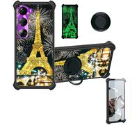 Aroepurt Funda Compatible para Logic L68M Plus Funda Case Carcasa Soporte Cover [con 9H Dureza HD Protector Pantalla] PC + Silicona Soporte JSH-TT