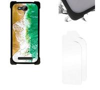 Aroepurt Funda Compatible para Logicom Le Swipe Funda Phone Case Cover + TPU Suave Protector de Pantalla PC Backplane + Soft Frame KB-ST
