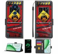 Aroepurt Funda Compatible para Nokia C5 Endi Funda Case Carcasa Soporte [con lámina Protectora HD de dureza 9H] [Bloqueo RFID][Efecto Luminoso Oscuro] LPT-JGP