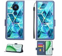 Aroepurt Funda Compatible para Nokia C5 Endi Funda Case Carcasa Soporte [con lámina Protectora HD de dureza 9H] [Bloqueo RFID][Efecto de refracción] LPT-LS