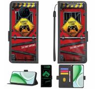 Aroepurt Funda Compatible para Nokia X100 5G Funda Case Carcasa Soporte [con lámina Protectora HD de dureza 9H] [Bloqueo RFID][Efecto Luminoso Oscuro] LPT-JGP