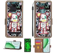 Aroepurt Funda Compatible para Olympia Neo Mini+Plus Funda Case Carcasa Soporte Cover [con 9H Dureza HD Protector Pantalla][Bloqueo RFID][Leuchteffekt] PTZ-MXX