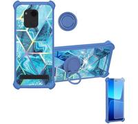 Aroepurt Funda Compatible para Olympia Neo Mini+Plus Funda Case Carcasa Soporte Cover [con 9H Dureza HD Protector Pantalla] PC + Silicona Soporte IMDL-LS