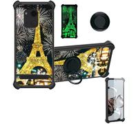 Aroepurt Funda Compatible para Olympia Neo Mini+Plus Funda Case Carcasa Soporte Cover [con 9H Dureza HD Protector Pantalla] PC + Silicona Soporte JSH-TT