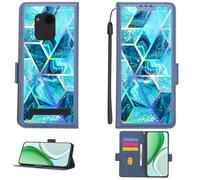 Aroepurt Funda Compatible para Olympia Neo Mini+Plus Funda Case Carcasa Soporte Cover [con 9H Dureza HD Protector Pantalla][Bloqueo RFID][Farbenfrohes reflektiertes Licht] PTL-LS