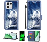 Aroepurt Funda Compatible para OnePlus Turbo 6V Funda Case Carcasa Soporte Cover [con 9H Dureza HD Protector Pantalla][Bloqueo RFID][Leuchteffekt] PTL-Lang