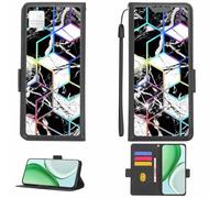 Aroepurt Funda Compatible para Onyx Boox P6 Ereader Epaper Funda Case Carcasa Soporte [con lámina Protectora HD de dureza 9H] [Bloqueo RFID][Efecto de refracción] LPT-HS