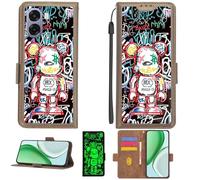 Aroepurt Funda Compatible para OPPO A6x 5G Funda Case Carcasa Soporte Cover [con 9H Dureza HD Protector Pantalla][Bloqueo RFID][Leuchteffekt] PTZ-MXX