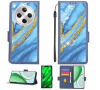 Aroepurt Funda Compatible para OPPO Find X8S+ Plus Funda Case Carcasa Soporte [con lámina Protectora HD de dureza 9H] [Bloqueo RFID][Purpurina Dorada + Brillante] LPT-LDL