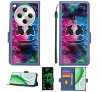 Aroepurt Funda Compatible para OPPO Find X8S+ Plus Funda Case Carcasa Soporte [con lámina Protectora HD de dureza 9H] [Bloqueo RFID][Efecto Luminoso Oscuro] LPT-BQ