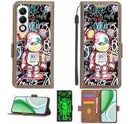 Aroepurt Funda Compatible para OPPO K13X 5G Cph2753 Funda Case Carcasa Soporte [con lámina Protectora HD de dureza 9H] [Bloqueo RFID][Efecto Luminoso Oscuro] LPT-MXX