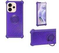 Aroepurt Funda Compatible para OPPO Reno15 Pro MAX 5G Funda Case Carcasa Soporte Cover [con 9H Dureza HD Protector Pantalla] PC + Silicona Soporte TZZH-ZI