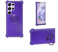 Aroepurt Funda Compatible para OUKITEL C1 Plus Funda Case Carcasa Soporte Cover [con 9H Dureza HD Protector Pantalla] PC + Silicona Soporte TZZH-ZI