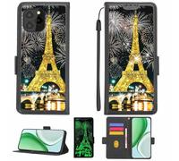 Aroepurt Funda Compatible para Oukitel C21 Pro Funda Case Carcasa Soporte [con lámina Protectora HD de dureza 9H] [Bloqueo RFID][Purpurina Dorada + Brillante] LPT-TT