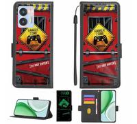 Aroepurt Funda Compatible para Oukitel C36 Funda Case Carcasa Soporte [con lámina Protectora HD de dureza 9H] [Bloqueo RFID][Efecto Luminoso Oscuro] LPT-JGP