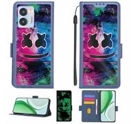 Aroepurt Funda Compatible para Oukitel C36 Funda Case Carcasa Soporte [con lámina Protectora HD de dureza 9H] [Bloqueo RFID][Efecto Luminoso Oscuro] LPT-BQ