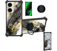 Aroepurt Funda Compatible para Pinwheel Genesis 3 Funda Case Carcasa Soporte Cover [con 9H Dureza HD Protector Pantalla] PC + Silicona Soporte JSH-HDL