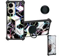 Aroepurt Funda Compatible para Pinwheel Genesis 3 Funda Case Carcasa Soporte Cover [con 9H Dureza HD Protector Pantalla] PC + Silicona Soporte IMDH-HS