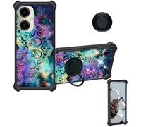 Aroepurt Funda Compatible para Pinwheel Genesis 3 Funda Case Carcasa Soporte Cover [con 9H Dureza HD Protector Pantalla] PC + Silicona Soporte IMDH-HTT