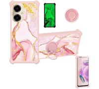 Aroepurt Funda Compatible para Pinwheel Genesis 3 Funda Case Carcasa Soporte Cover [con 9H Dureza HD Protector Pantalla] PC + Silicona Soporte JSF-FDL