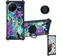 Aroepurt Funda Compatible para Poco F7 Pro Funda Case Carcasa Soporte Cover [con 9H Dureza HD Protector Pantalla] PC + Silicona Soporte IMDH-HTT
