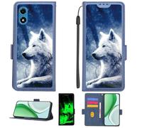 Aroepurt Funda Compatible para RAZ Memory Cell Phone 2024 2025 Funda Case Carcasa Soporte Cover [con 9H Dureza HD Protector Pantalla][Bloqueo RFID][Leuchteffekt] PTL-Lang