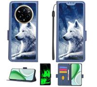 Aroepurt Funda Compatible para Realme 14 Pro+Plus Funda Case Carcasa Soporte Cover [con 9H Dureza HD Protector Pantalla][Bloqueo RFID][Leuchteffekt] PTL-Lang