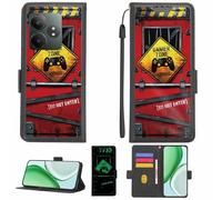 Aroepurt Funda Compatible para realme GT 6T GT6T Funda Case Carcasa Soporte [con lámina Protectora HD de dureza 9H] [Bloqueo RFID][Efecto Luminoso Oscuro] LPT-JGP