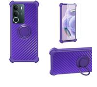 Aroepurt Funda Compatible para Realme P3 Lite 5G Funda Case Carcasa Soporte Cover [con 9H Dureza HD Protector Pantalla] PC + Silicona Soporte TZZH-ZI