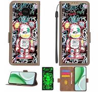 Aroepurt Funda Compatible para Sharp Aquos Sense 7 Plus 5g Funda Case Carcasa Soporte [con lámina Protectora HD de dureza 9H] [Bloqueo RFID][Efecto Luminoso Oscuro] LPT-MXX