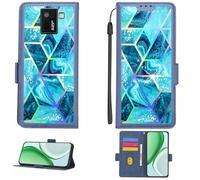 Aroepurt Funda Compatible para Sharp SH-10D Funda Case Carcasa Soporte [con lámina Protectora HD de dureza 9H] [Bloqueo RFID][Efecto de refracción] LPT-LS