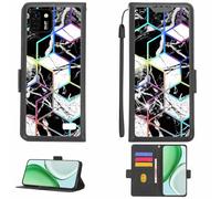 Aroepurt Funda Compatible para Sky Devices Elite L55 Funda Case Carcasa Soporte [con lámina Protectora HD de dureza 9H] [Bloqueo RFID][Efecto de refracción] LPT-HS